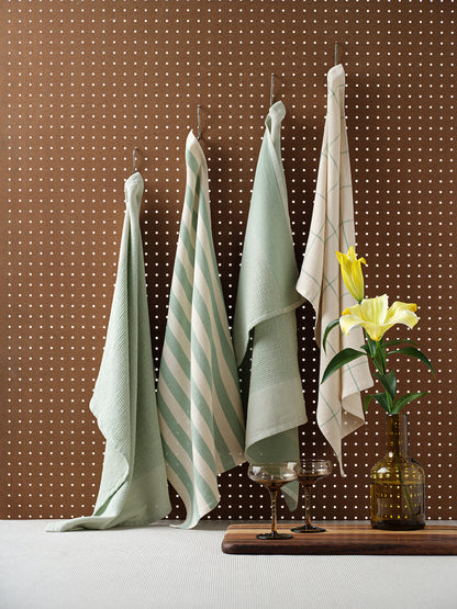 Cotton Kitchen Towels, Set of 4